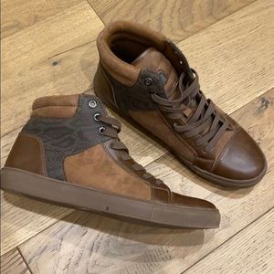 Guess men’s high top shoes- 9.5